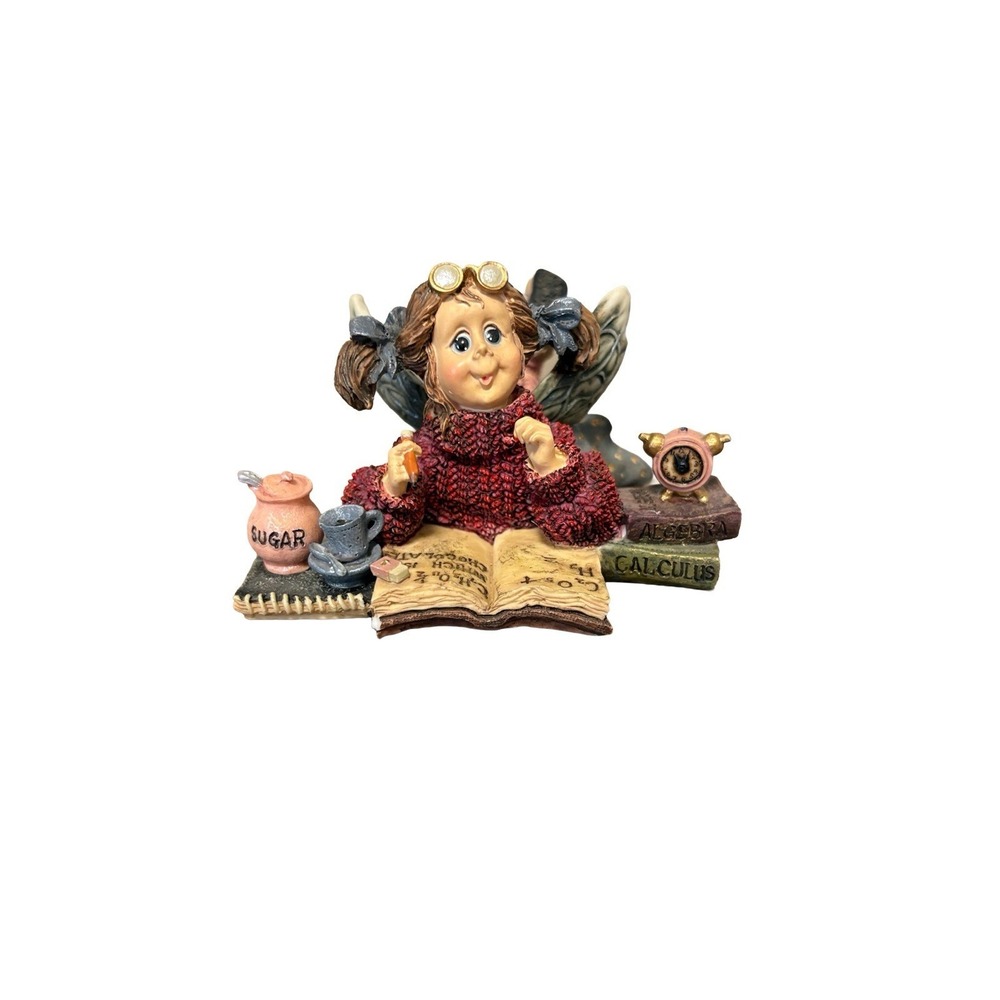Boyds Bears - Wee Folkstones - Estudious "Cram" Faeriebaum 1997